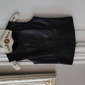 Halogen Leather Top
